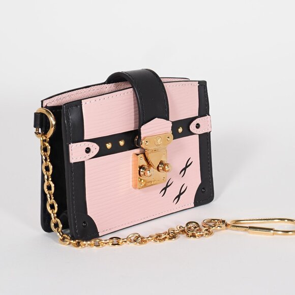 Louis Vuitton Epi Trunk Multicartes Pink Leather Card Holder Pouch - Picture 6 of 13